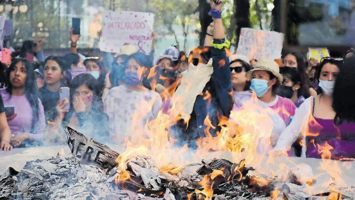 Marcha 8m, feministas